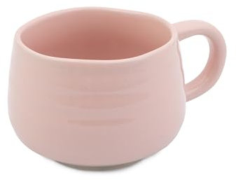 Jamie Oliver Big Love Pink Cosy Cuppa, Speckled Stoneware Coffee, Tea Mug, Ideal for Any Occasion, Dishwasher, Microwave, 12.7oz, 375ML, 13x10x7CM