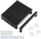 Tufa 10PCS Tiradores Negros Cocina 96mm – Tiradores Armarios Cocina en Acero Inoxidable con 10 Tornillos Largos, 20 Tornillos Cortos para Cajones, Gabinetes y Armarios