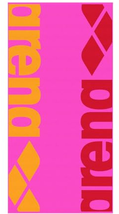 Arena Logotype Velour Towel Tg.One Size EU 940 - SKOCHING PINK One Size