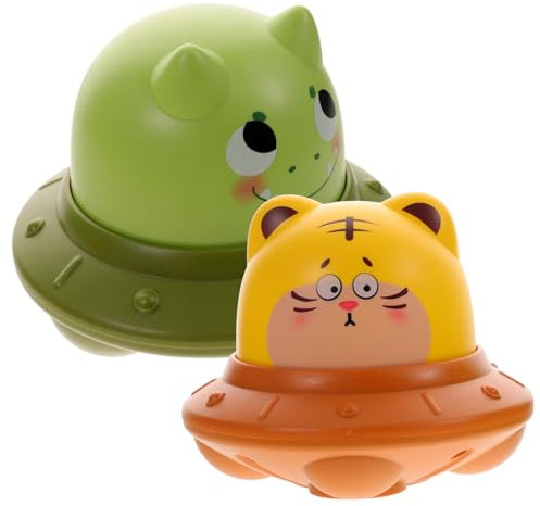 Yardwe 2pièces Jouet Garçon Fille Voiture Soucoupe Volante Éducative Jouet à Tirer Arrière Accessoire De Jeu pour Garçons Et Filles Amusant Et Sûr