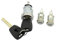 Vuzmode Per, for Fiat, cilindro serratura interruttore di accensione automatica con lama SIP22, for Peugeot, Citroen, cilindro serratura porta automatica con 2 chiavi Blocco dell'interruttore di accen