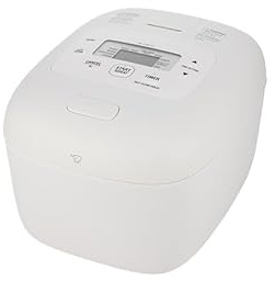 Zojirushi NL-EAC10WA Micom - Arrocera y calentador para 5,5 tazas, color blanco
