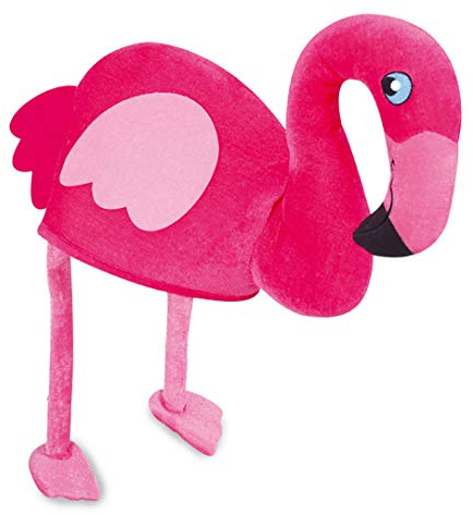 KarnevalsTeufel Flamingo - Hut, pink, rosa, Mütze, Paradiesvogel, Junggesellinnenabschied, Karneval, Fasching, Mottoparty