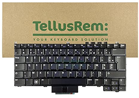 TellusRem replacement French non-backlit keyboard for Dell Latitude E4300, Latitude E4310, Latitude E4200