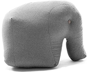 Wunschkind Sitzkissen Happy Zoo Elefant Charly Grau