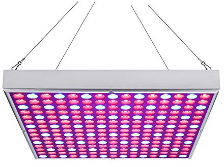 Jiubiaz 45W LED Pflanzenlampe, Pflanzenlicht mit Rot Blau Licht, Vollspektrum Pflanzenleuchte, Grow Lamp für Zimmerpflanzen Gemüse und Blumen im Gewächshaus, Wachstumslampe LED