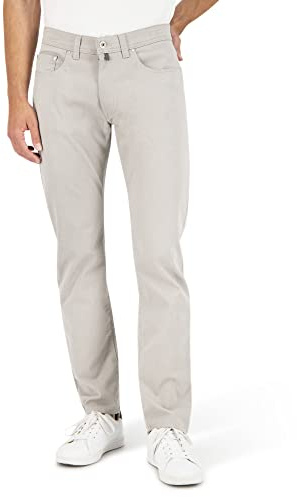 Pierre Cardin Herren Jeans Lyon Tapered | Männer Hose | Tapered Fit | Light Brown Used Buffies Washed
