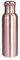 Yoga-Mad Copper Water Bottle, 800ml for Water & Drinks, Reusable Copper Kitchen Accessories, Eco-Friendly Sustainable Design Made from 100% Copper, Floral & Plain Patterns (Plain)
