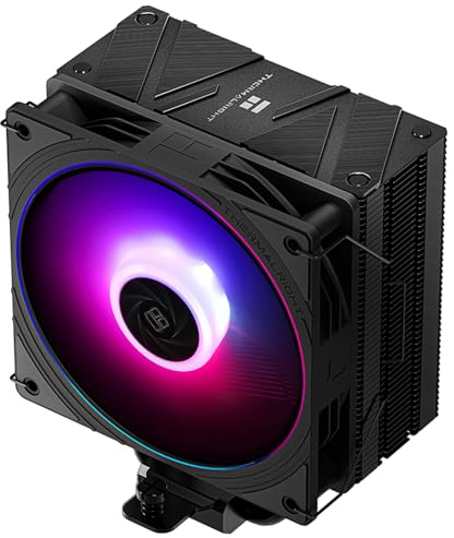 Thermalright Assassin Spirit 120 EVO CPU Cooler Air con HeatPipes 4 x 6 mm, TL-S12-S PWM Fan Heatdissier CPU Cooler, 156 mm High, para AM4 AM5 / Intel 1700/1150/1151/1200, LGA17XX PC Cooler
