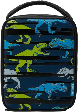 Smash 21850 Insulated Lunch Bag, Fabric, 4 liters, Dino