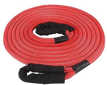 Windenseilkabel, Bergungsseil 3/4 Zoll 30 FT 20000lbs Bruchfestigkeit Abschleppgurte Hochleistungs-Abschleppseil for PKW LKW SUV UTV Schneemobil Dropship Lange Verschleißfestigkeit