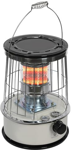 Portable Kerosene Space Heater for Indoor and Outdoor Use - Long-lasting Heat | for Garages, Work Areas, and Emergency Heating | Fuel Capacity 6L - High BTU Output