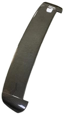 Heckspoiler Für VW Für Golf 4 IV MK4 Für Standard Und R32 1998-2004 ABS Unlackiert Grau Zurück Windschutzscheibe Spoiler Heckscheiben Dachspoiler(Carbon Fiber Look)