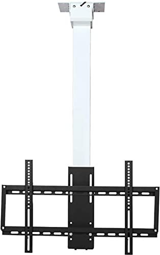 PLMNBQWE Multifunction Tv Wall Mount Motorized Ceiling Tv Mount, Full Motion Electric Tv Lift with Vertical Lift, for Large Screen 32-65 Inch Tvs, St