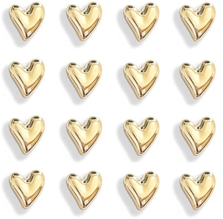 Janlifian 16PCS Black Fridge Magnets Cute Love Heart Magnet Set 2.1cm Small Heart Decorative Magnets Funny Home Kitchen Refrigerator Office Whiteboard Magnetic Stickers Decoration