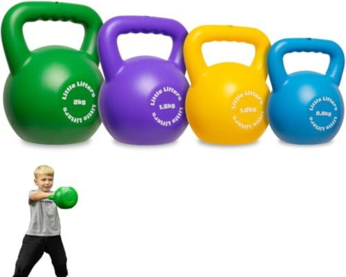 Little Lifters Kids Kettlebell Set Adjustable Water Fill Gym Toy Weights