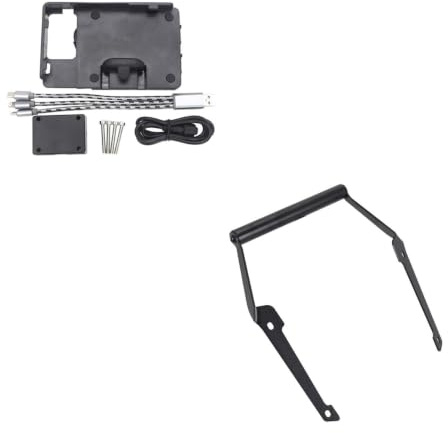 BEYEPZNZCK Universal motorcycle phone bracket Phone Holder For N For C70 0D/NC750D 2014-2020 with USB For Charger, Navigation Bracket and Front Bar