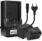 CELLONIC, Batteria per Fotocamera, Compatibile con Sony AX53 4K HANDYCAM FDR-AX53, NP-FV70, NP-FV50 (7.4V, 1500mAh) 2 Pezzi + Caricabatterie