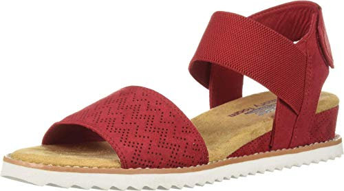 Skechers Damen 31440-RED_38 Outdoor Sandals, EU