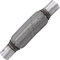 ATEC Germany 1x Flexrohr Auspuffrohr mit Anschlußrohren 45 x 200 Inner braid