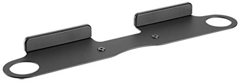 Sat-Fox Soporte de pared para barra de sonido compatible con Sonos Beam, color negro – Soporte de barra de sonido simple y seguro para montaje en pared