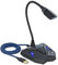 Delock Desktop USB Gaming Mikrofon mit Schwanenhals und Mute Button, 66330
