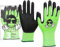 ACE Junior Arbeits-Handschuh für Kinder - 3 Paar Schutz-Handschuhe für die Garten-Arbeit - Grün - 9-10 Jahre (3er Pack)
