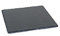 Tradineur - Plato de Pizarra Cuadrado, Bandeja para hosteleria, servicio y degustación, Canto rústico, Tabla de Piedra Natural para Servir Aperitivos - 30 x 30 cm