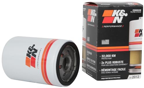 K&N FILTRO DE ACEITE HP-2012 | kompatibel mit Chevrolet, Cadillac, Buick, GMC (HP-2012)