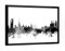 artboxONE Poster mit schwarzem Rahmen 18x13 cm Städte Halmstad Sweden - Bild Watercolor Sweden blackandwhite