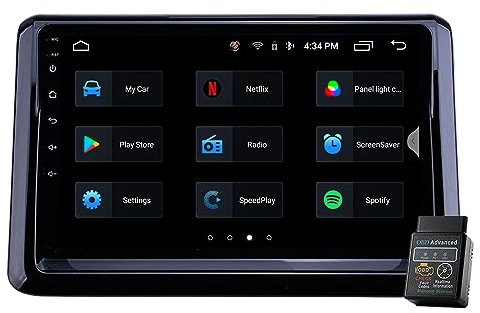 8 Core 9 32GB Android 12 Autoradio DAB+Radio CarPlay Navi GPS Für Toyota Noah Voxy 2014-2020 9 Zoll HD Touchscreen Autoradio Bluetooth DAB+Radio WiFi,FM RDS Radio+Lenkradkontrolle DSP USB