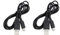 WICAREYO Cavo di ricarica per DSi, 2 cavi di alimentazione USB da 1,2 m / 3,9 piedi per DSi NDSi DSI XL 3DS N3DS XL