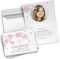10 personalisierte Konfirmation Einladungskarten mit eigenem Text und Foto - Kreuz Kirschblüten - Einladungen zur Konfirmation mit Umschlägen Jungen und Mädchen