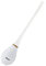 PLAFOPE 1pc Long Handle Toilet Brush Mild Material Wall Mounted Practical Cleaning Tool