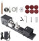 HUIOP Mini Perline tornio Mini tornio Perline Lucidatrice Macchina per Lavorazione del Legno Fai da Te Utensile Rotante Set Standard per rettifica Spina Europea