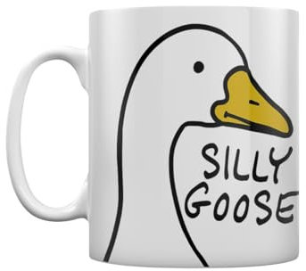 Grindstore Silly Goose Tasse - Keramik - Rund - Trinkbecher - 11 ounces