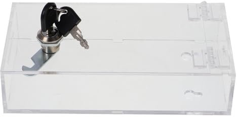 STOBOK Kasten Handykäfig Behälter Für Telefonschlösser Schließfächer Für Mitarbeiter Telefone Für Aufbewahrungsbehälter Kindersicherungen Für Kinder Acryl Transparent