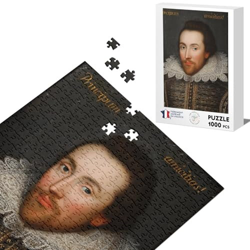 Classic puzzle 1000 pieces William Shakespeare English writer portrait painting