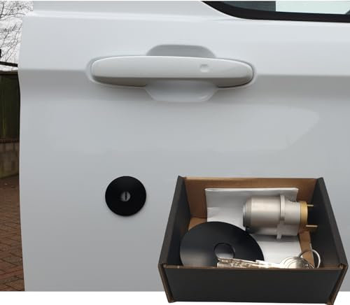 Kaypart Cerradura de seguridad para Ford Transit Custom MK2, cerradura de puerta de conductor 2024, actualización de seguridad Hykee Replock B