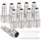 ERGAOBOY 10 Pcs 1/2 BSP Thread Male Thread Industrial Steel Air Plugs, Pneumatic Tools Accessories Quick Couplings Pneumatic Plugs