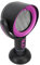 Ventilador de Escape de Cocina Portátil con Filtro Desmontable, Taza de Aceite de 2 Velocidades USB Recargable para Olla Caliente de Barbaco (Negro Púrpura)