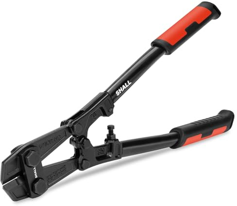 Shall 14-inch Wire Cutters with a Comfortable Handle, 35.6cm Heavy-Duty Wire Cutters, Suitable for Cutting Fences, Wire, Locks, etc.