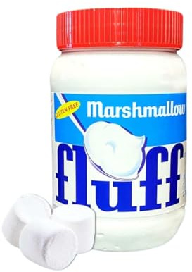 Marshmallow Fluff – 213 g Glas – klassischer Marshmallow-Cremeaufstrich – gluten- & nussfrei