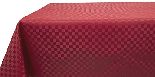 BIANCHERIAWEB Tischdecke Damina 140x140 bordeaux
