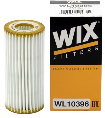 WIX WL10396 Oil Filter Replacement, Built for Synthetic and High Mileage Oil - Compatible With Audi, Porsche, VW (12-20)