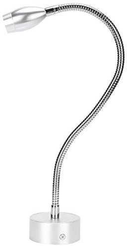 Haofy Lámpara de Trabajo LED, lámpara de Mesa con Cuello de Cisne, 1W 6000K, luz de Trabajo de aleación de Aluminio Flexible para Banco de Trabajo, Leer, Pintar, Trabajos manuales, Coser