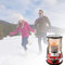 STCK Rot(4.6 L) Petroleumofen für Innenräume, 2,6 KW 2 in 1 Tragbarer Petroliumheizer, Winter Mobiles Gas Heizgerät, Gasheizer für Camping Angeln Wandern Caravan Zelt (Farbe : Rot)