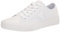 Guess - Zapatillas de Gimnasia con Cordones para Mujer, Blanco, 39 EU