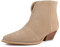 L37 HANDMADE SHOES Stivaletti Scamosciata, Fodera in Pelle, Scarpe Fatte a Mano, Dancing in The Moonlight I, Stivale alla Caviglia Donna, Marrone, 35 EU