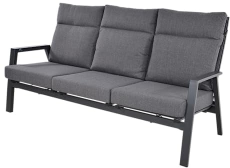 LesliLiving Loungebank Ohio 3-Pers
